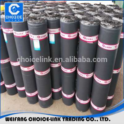 PET self adhesive bitumen waterproofing felt